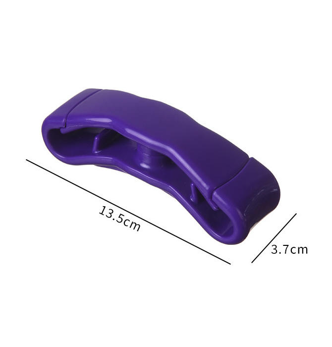 Plastic Bag Organizer and Holder for Easy Shopping - Gel Padding Bags Handle, Hands-Free Design for Groceries, Paint Can Carrier