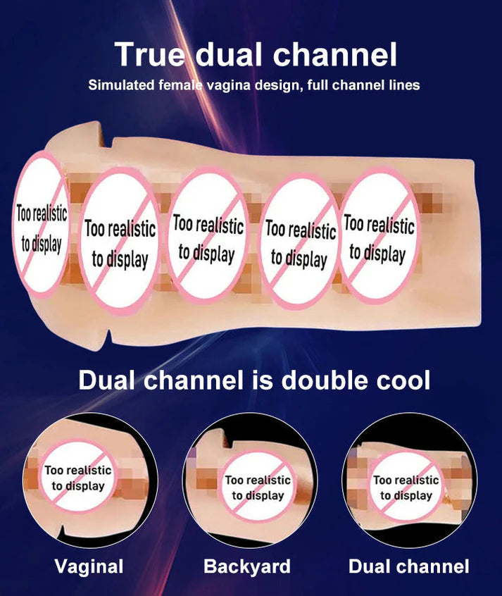 [Discreet Delivery] Automatic Masturbator with Vacuum and Vibration Functions – 18+ Only