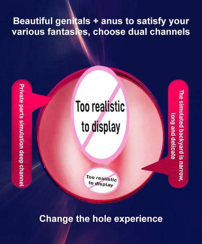 [Discreet Delivery] Automatic Masturbator with Vacuum and Vibration Functions – 18+ Only