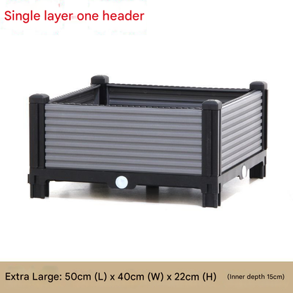 Raised Garden Bed with Legs Plant Box Outdoor Flower Box Elevate Planter Box