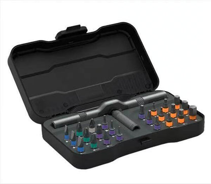 🔥24 in 1 DlY Screwdriver Set Magnetic Compact and Portable Ratchet Screwdriver