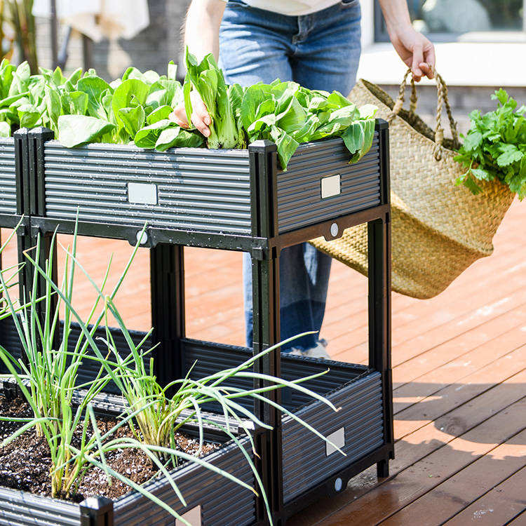 Raised Garden Bed with Legs Plant Box Outdoor Flower Box Elevate Planter Box