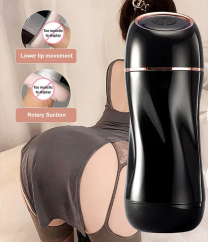 [Discreet Delivery] Automatic Masturbator with Vacuum and Vibration Functions – 18+ Only