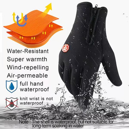 🏆 Ultimate Waterproof & Windproof Thermal Non-Slip Gloves $ 13.99   $ 27.00 save 48%