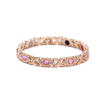 Diystar Copper Bracelets for Women. Pure Copper Magnetic Bracelet with 38oo Gauss Effective Magnets