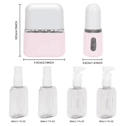 🎉 🌈Mini Shampoo Dispenser Portable Travel Bottle Set