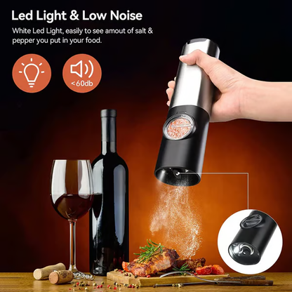 🌲Early Christmas Special 60% OFF🌲Electric Salt And Pepper Grinder Set