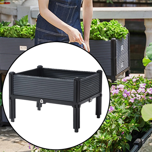 Raised Garden Bed with Legs Plant Box Outdoor Flower Box Elevate Planter Box